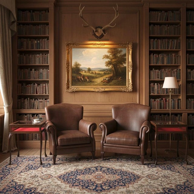 Queen Anne Vintage Glass Top Display Side Tables Pair-Queen Anne-Jewelry Vitrine-Case-Curio For Sale - Image 3 of 10