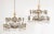 Metal Large Venetian Belle Epoque Style Glass & Gilt 24-Bulb Chandeliers, 1970s, Set of 2 For Sale - Image 7 of 18
