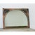 A unique carved and painted wood transom from late 19th century France that would have been built into the architecture of...