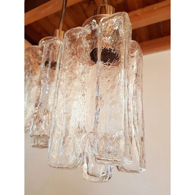 Mid Century Modern Flush Mount Chandelier For Sale - Image 12 of 12
