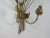 Mid-Century Spanish Gilt Sconce, 1950s For Sale - Image 4 of 11