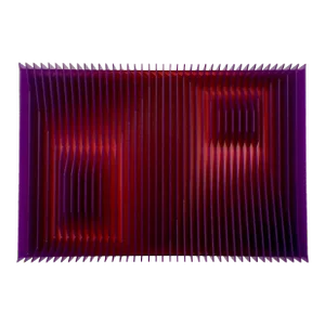 Jose Margulis, French Squares - Kinetic Wall Sculpture By J. Margulis, 2016