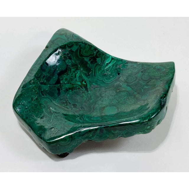 Vintage Malachite Stone Catchall Dish For Sale In Kansas City - Image 6 of 8