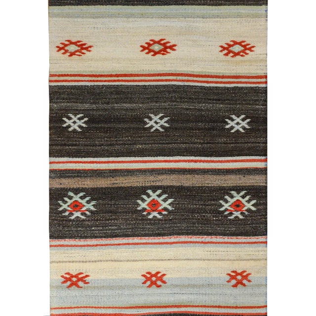 Vintage Turkish Konya Kilimanjaros Runner For Sale - Image 4 of 9
