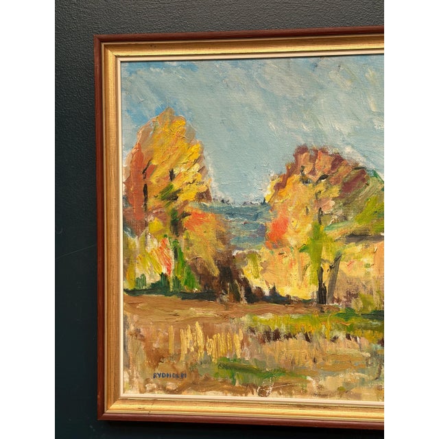 Gunnar Rydholm, Klar September, 1960s, Oil on Canvas, Framed For Sale - Image 14 of 18