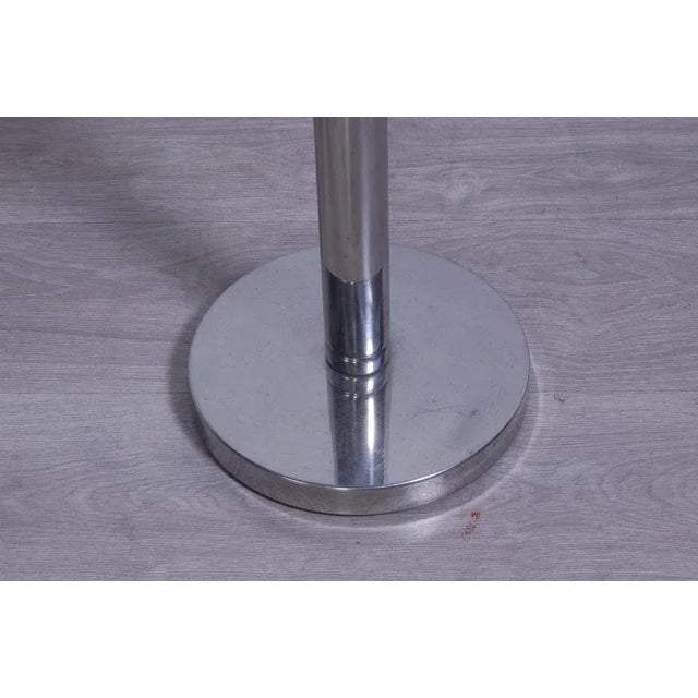 Silver Italian Steel Door Column, 1980s For Sale - Image 8 of 10
