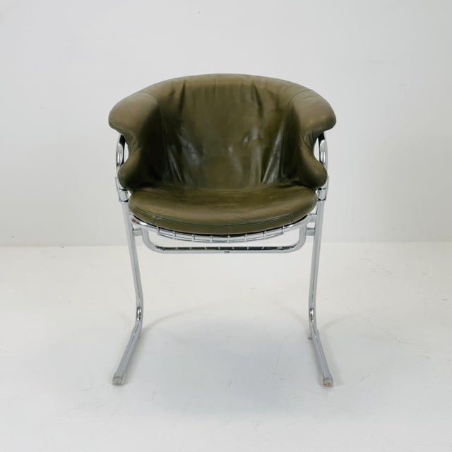 Gastone Rinaldi Mid-Century Flynn Armchair by Gastone Rinaldi for Thema, Italy, 1970s For Sale - Image 4 of 11