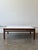 Mid-Century Modern 1970's Walnut, Laminate & Chrome Coffee Table For Sale - Image 3 of 12