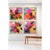 A vibrant and sophisticated collection of four botanical photograph prints that reinterprets the timeless beauty of...