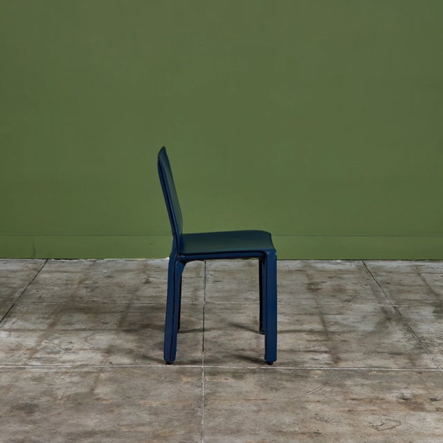 Mario Bellini Cab Side Chair for Cassina For Sale In Los Angeles - Image 6 of 18