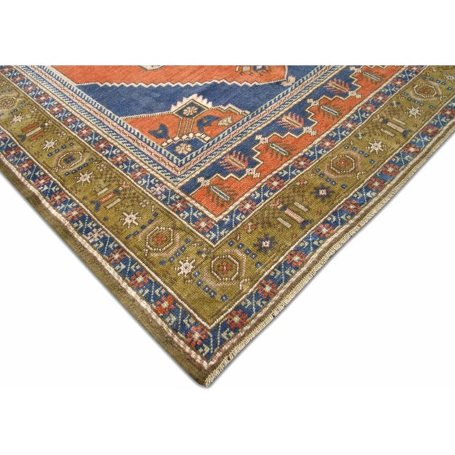 Illustration 1960s Turkish Oushak Rug For Sale - Image 3 of 6