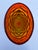 1960s Blenko Tangerine Bubble Glass Vase For Sale - Image 6 of 7