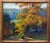 Exceptional Antique Large New England Fall Landscape Painting by Harriet Randall Lumis For Sale - Image 10 of 10
