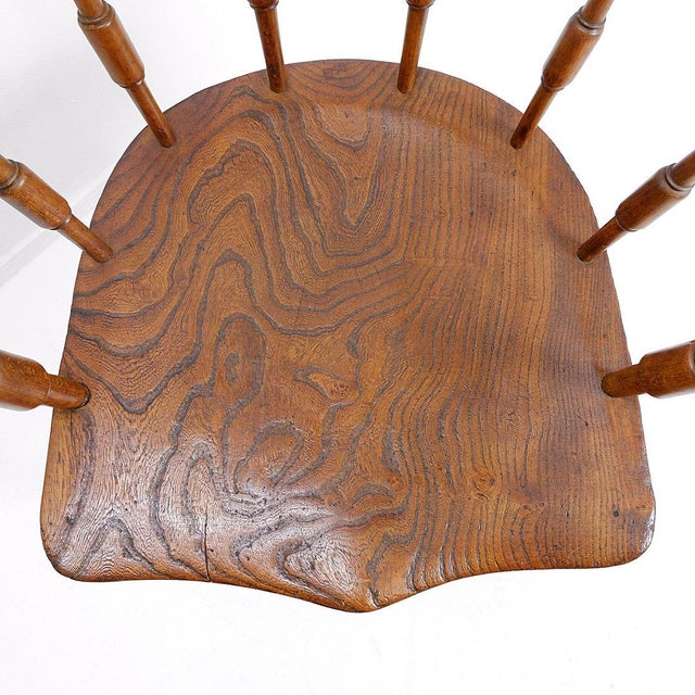 Antique English Smoking Chair, 1890s For Sale - Image 9 of 15