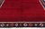 Vintage Persian Lori Solid Red Field Rug - 05'03 X 08'05 For Sale - Image 4 of 9