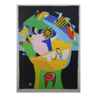 Jørgen Nash, Munch, Lithograph For Sale