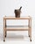 French Oak Bar Cart on Casters France 1950s For Sale - Image 9 of 12