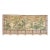 Chinese Export Six Panel Screen Circa 1920s, Hand-Painted Chinoiserie Garden With Birds For Sale
