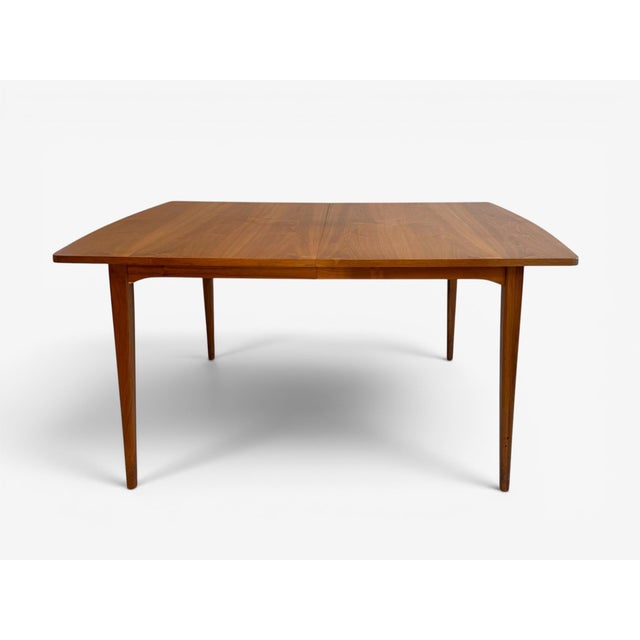 1960s Mid-Century Modern Kipp Stewart for Drexel Declaration Extendable Dining Table For Sale - Image 5 of 13