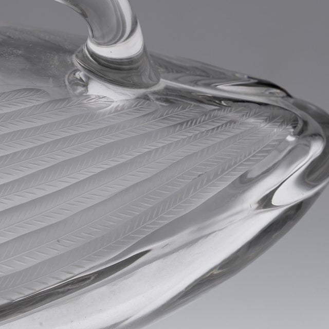 20th Century Continental Silver & Clear Glass Novelty Duck Claret Jug For Sale - Image 10 of 18