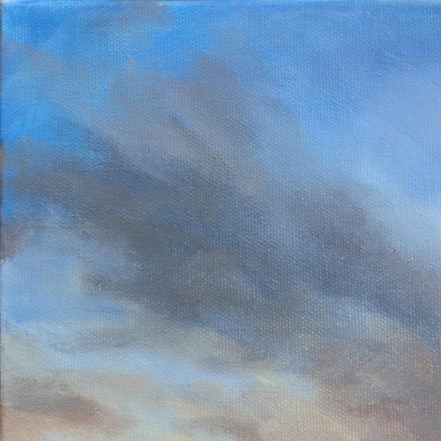 To the End of Time II - Original Modern Abstract Acrylic and Graphite Canvas Painting For Sale - Image 4 of 9