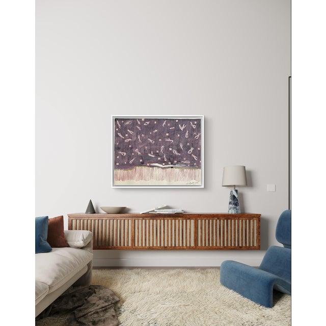 Barbara Beck 1986 Abstract Acrylic Painting on Paper - Signed/Dated/Unframed For Sale In New York - Image 6 of 8