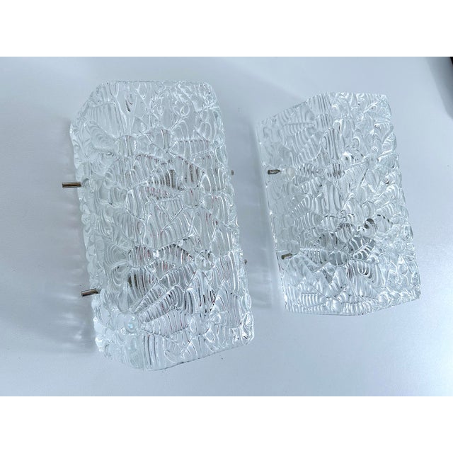Vintage Murano Glass Sconces from Kalmar, 1970s, Set of 2 For Sale - Image 11 of 18