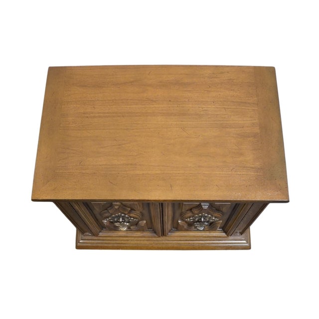 Brown Unique Furniture Bolero II Collection Spanish Mediterranean 26" Cabinet Nightstand 2817 - Sandia Finish For Sale - Image 8 of 11