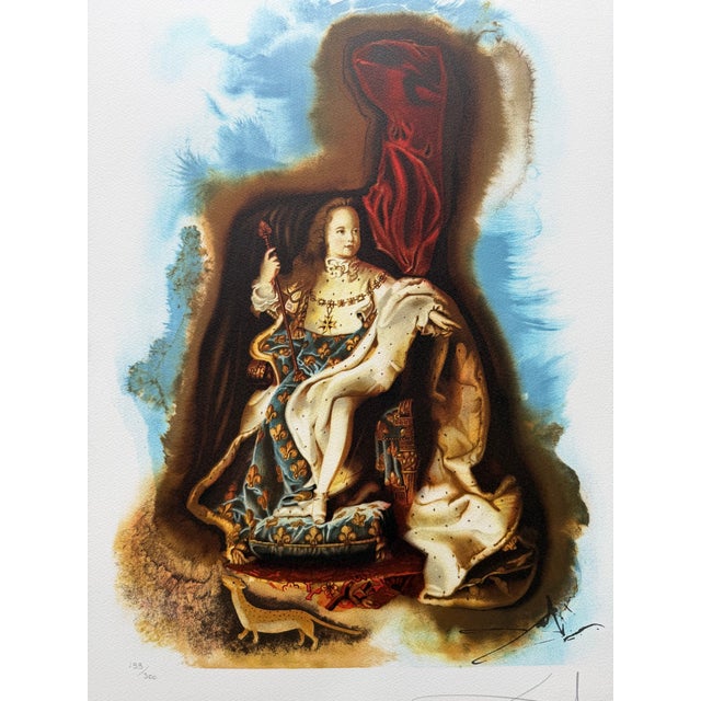 A rare opportunity to own a signed, limited‑edition Salvador Dalí lithograph—a piece that blends surrealist imagination...