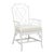 Wildwood Wild Palm Armchair - White For Sale