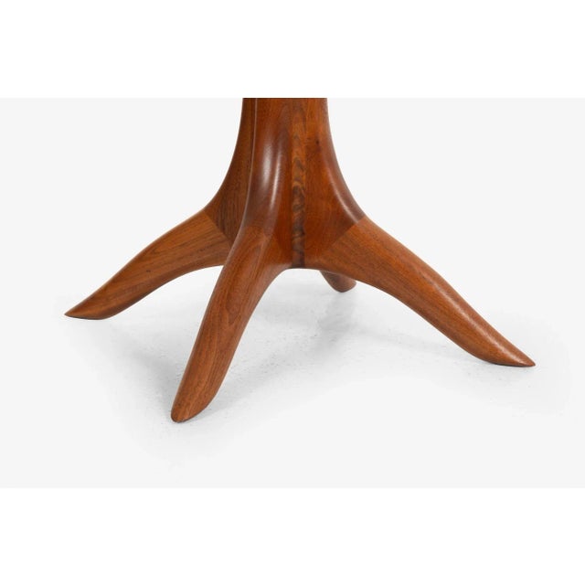 1990s Sam Maloof American Craft Occasional Table in Oiled Walnut 1990c. For Sale - Image 5 of 8