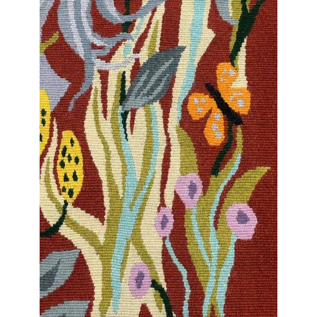 Modern French Aubusson Tapestry by Michèle Ray Vif Dargent, 1950s For Sale - Image 13 of 18
