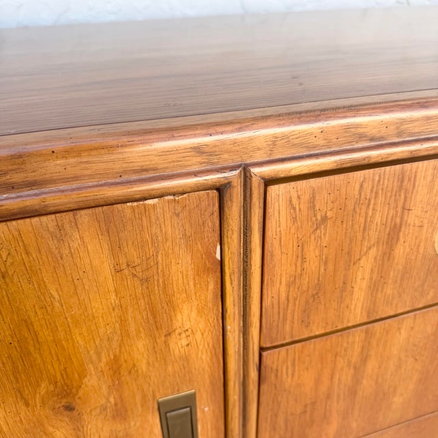 Vintage Campaign Credenza by Drexel For Sale - Image 11 of 11