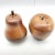 Mid-Century Modern Minimalist Wood Pear & Apple Salt & Pepper Shakers - a Pair For Sale - Image 4 of 7