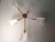 Star-Shaped Wall Lamp in Brass and Acrylic Glass Lumen from Lumen Milano, 1950s For Sale - Image 9 of 10
