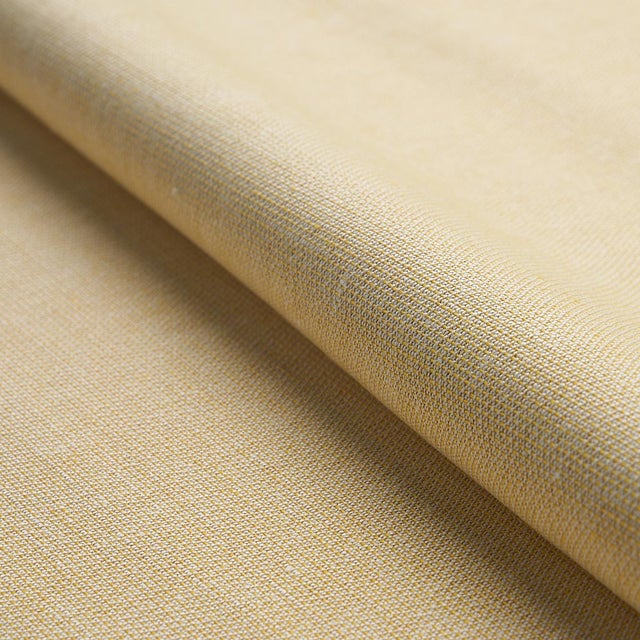 Transitional Sample - Schumacher Camarillo Weave Indoor/Outdoor Fabric in Yellow For Sale - Image 3 of 4