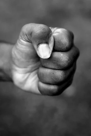 2020 “Hands – Stage Technician” Photo Print on Kodak Glossy Paper by Maria Grazia Facciolà Photography
