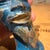Blue and Gold-Toned Bust Figurines Male & Female Paper Weights For Sale - Image 15 of 15