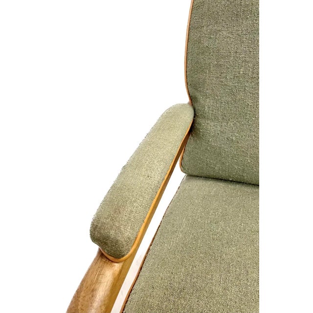 Vintage Art Deco Style Club Chair For Sale - Image 10 of 12