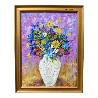 Flowers in Violet For Sale