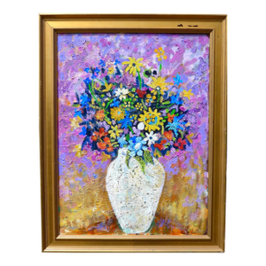 Flowers in Violet