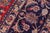 Textile Retro Persian Kashan Red/Blue Wool Rug - 9'9'' X 15'11'' For Sale - Image 7 of 10