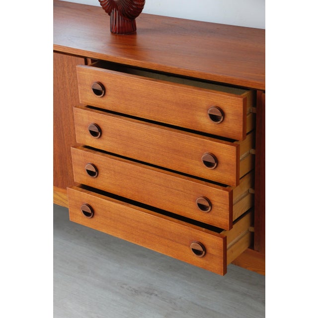 Vintage Scandinavian Teak Sideboard, 1960s For Sale - Image 13 of 17