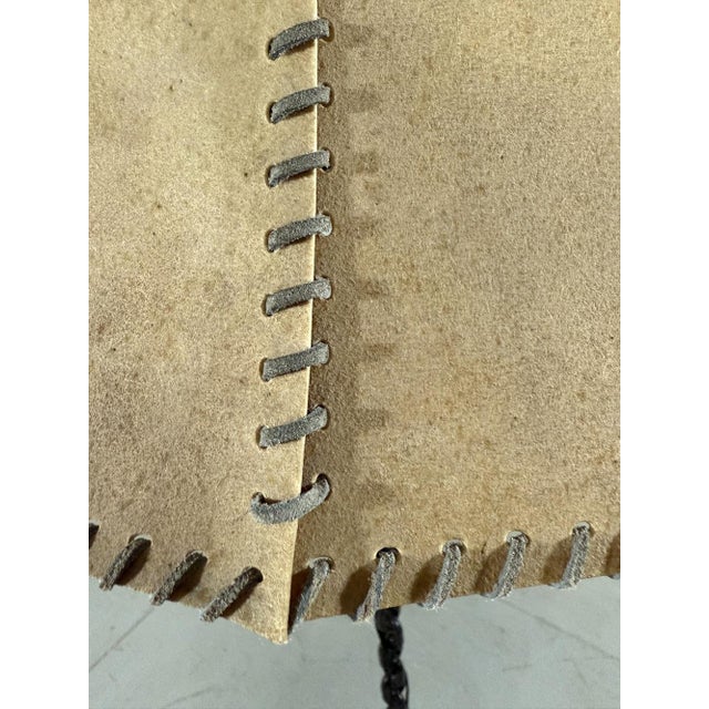 Black Chain Floor Lamp with Anchor Foot, 1960s For Sale - Image 8 of 18