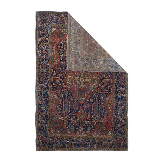 The Revival Period rugs woven by two generations of Mohtashams, from 1880 to WWI, with imported Manchester-spun,...