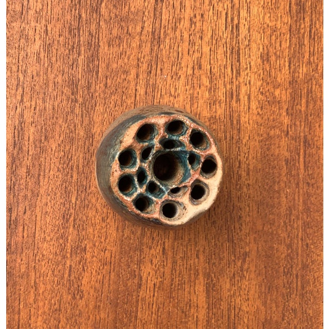 Vintage Postmodern Ceramic Pique Fleur Vase, 1980s For Sale - Image 9 of 18