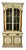 Vintage Continental Neoclassical Style Display Cabinet/Bookcase For Sale