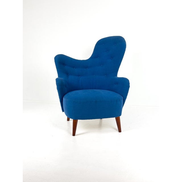 1940s Lounge Chair from S.M. Wincrantz, Sweden, 1940s For Sale - Image 5 of 18