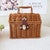 Wood Set of Two Rattan Handled Storage Cases For Sale - Image 7 of 7