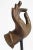 Large Cast Bronze Buddha Hand Sculpture on Stand For Sale - Image 12 of 13